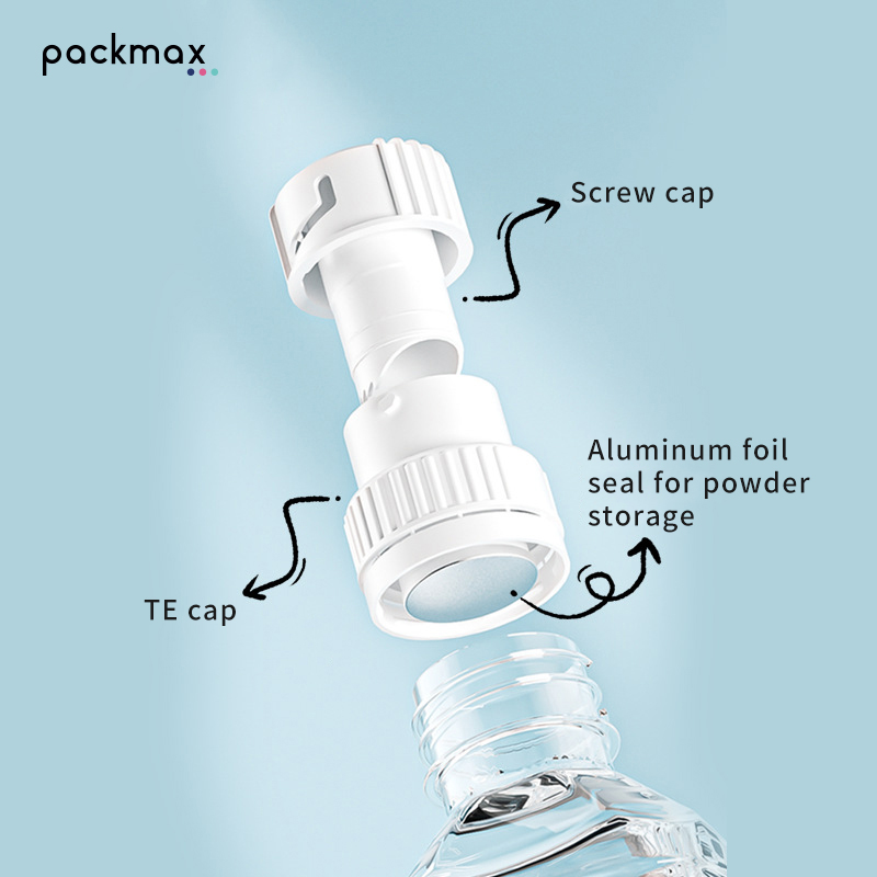 Custom Bottle - Detail 4 Custom Bottle packaging detail 4